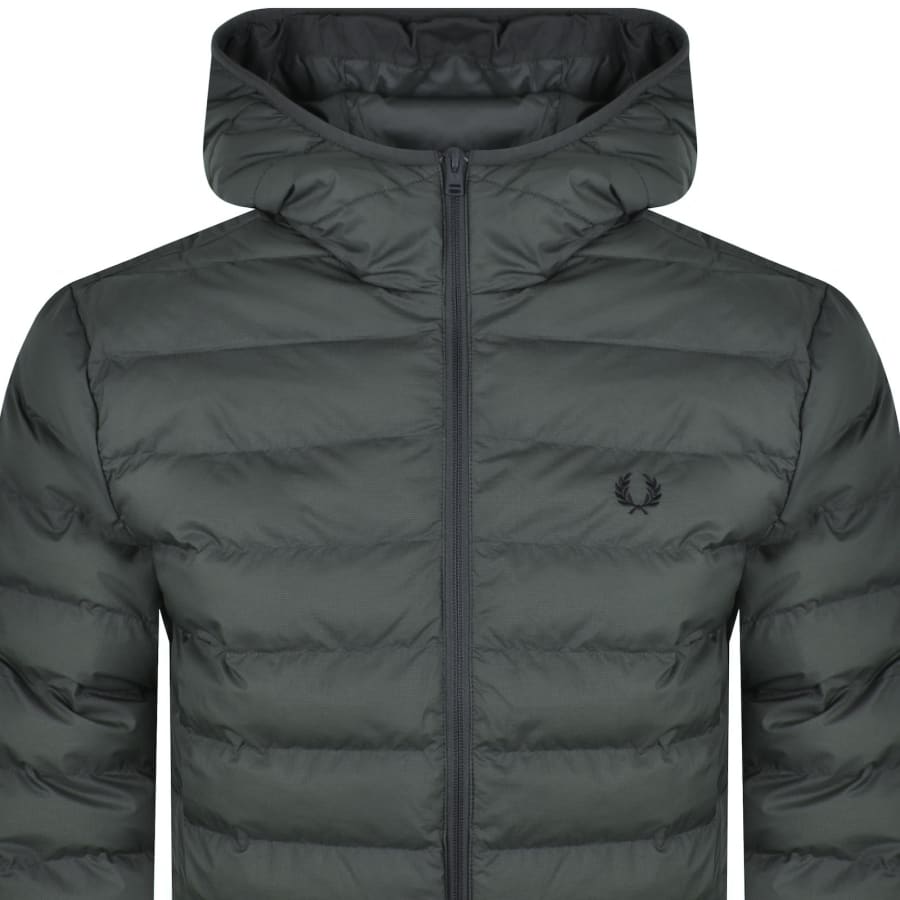 Image number 2 for Fred Perry Insulated Jacket Green