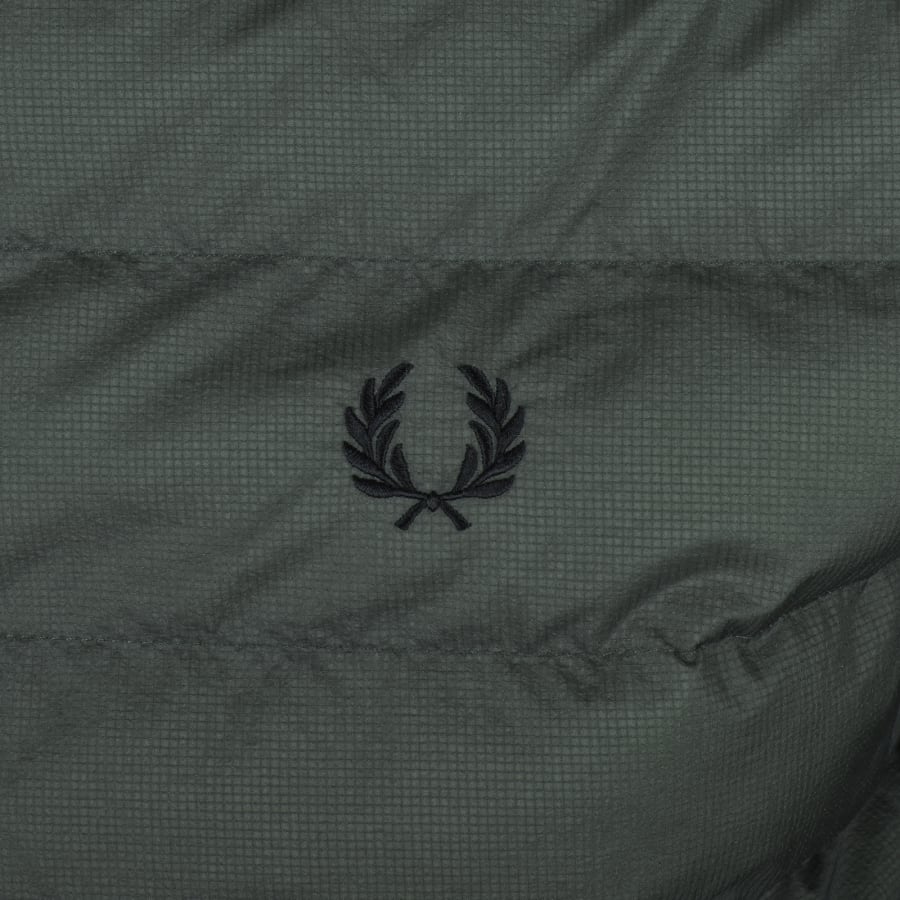 Image number 3 for Fred Perry Insulated Jacket Green