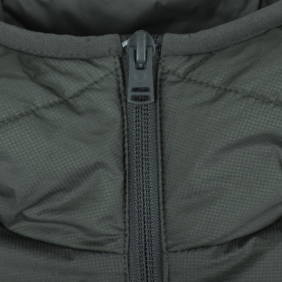 Image number 4 for Fred Perry Insulated Jacket Green