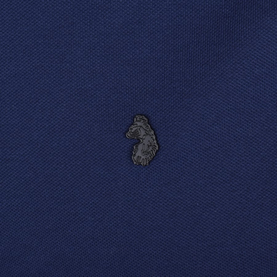 Image number 3 for Luke 1977 Texas Tipped Polo T Shirt Navy