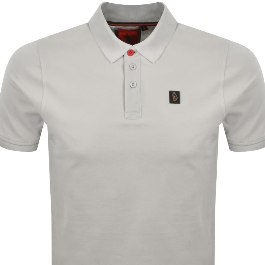 Image number 2 for Luke 1977 Williams Polo T Shirt Grey