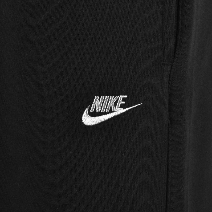 Image number 3 for Nike Open Hem Joggers Black