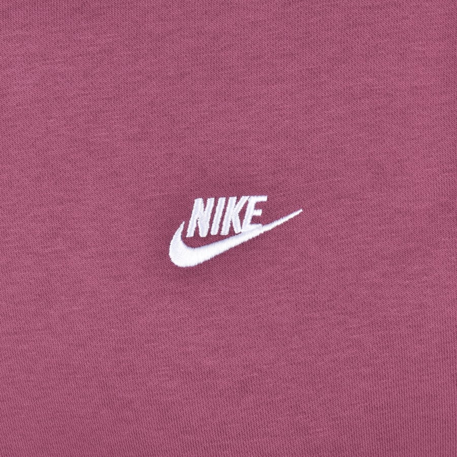 Image number 3 for Nike Crew Neck Club Sweatshirt Pink