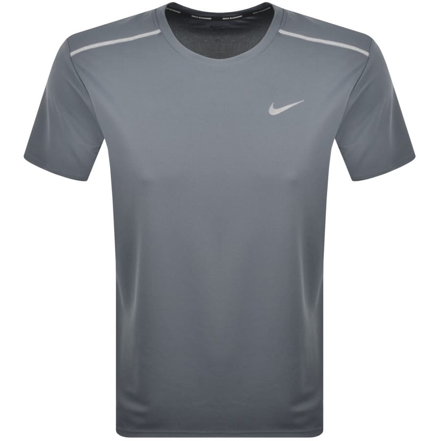Image number 1 for Nike Running T Shirt Grey