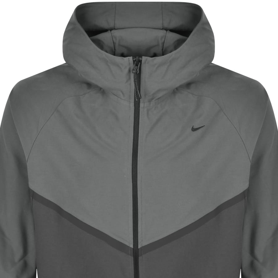 Image number 2 for Nike Tech Windrunner Jacket Grey
