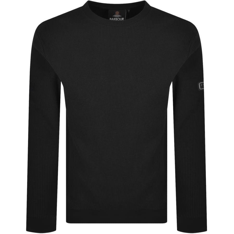 Image number 2 for Barbour International Curve Sweatshirt Black