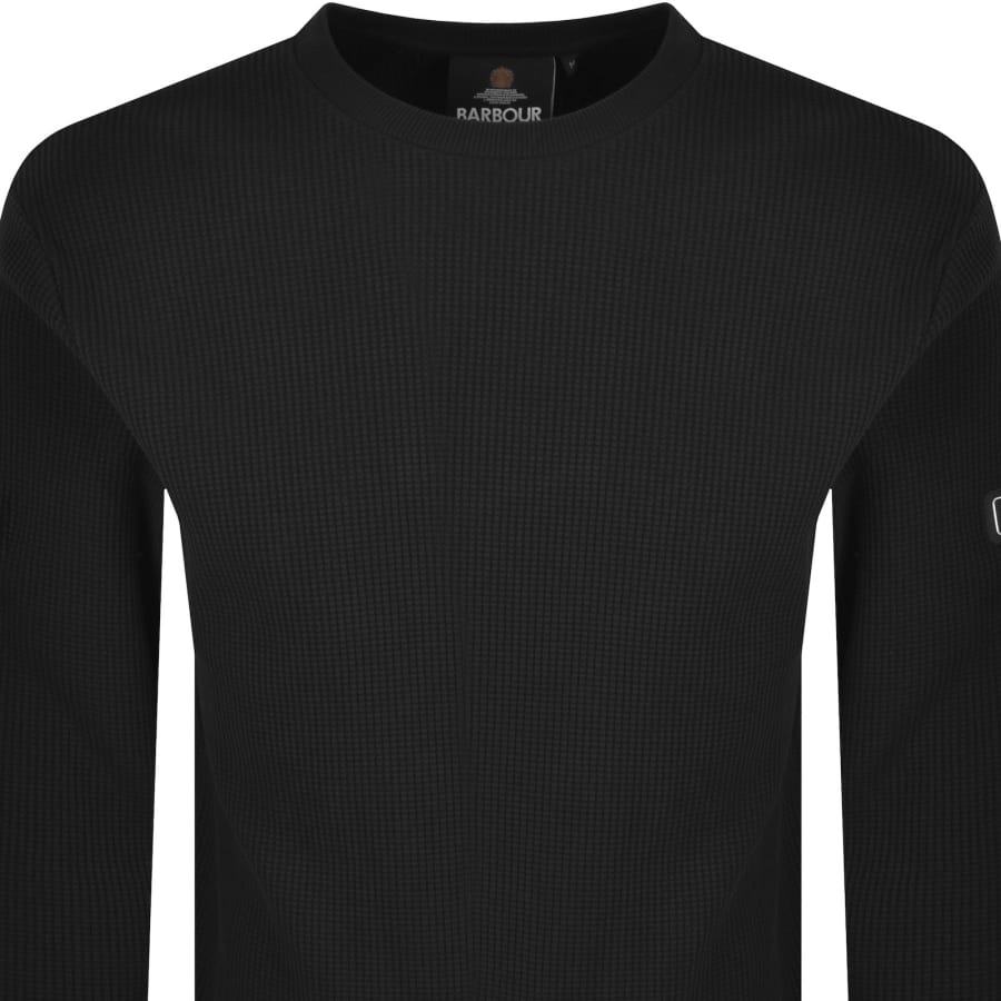 Image number 3 for Barbour International Curve Sweatshirt Black