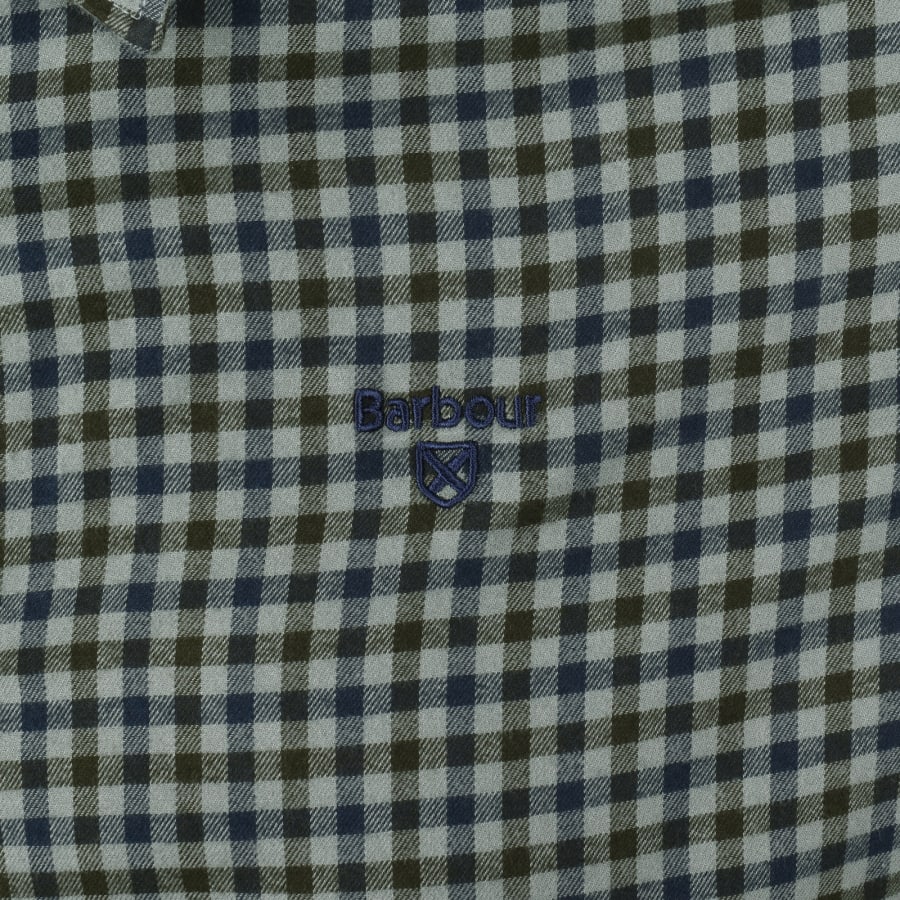 Image number 3 for Barbour Finkle Long Sleeved Shirt Green