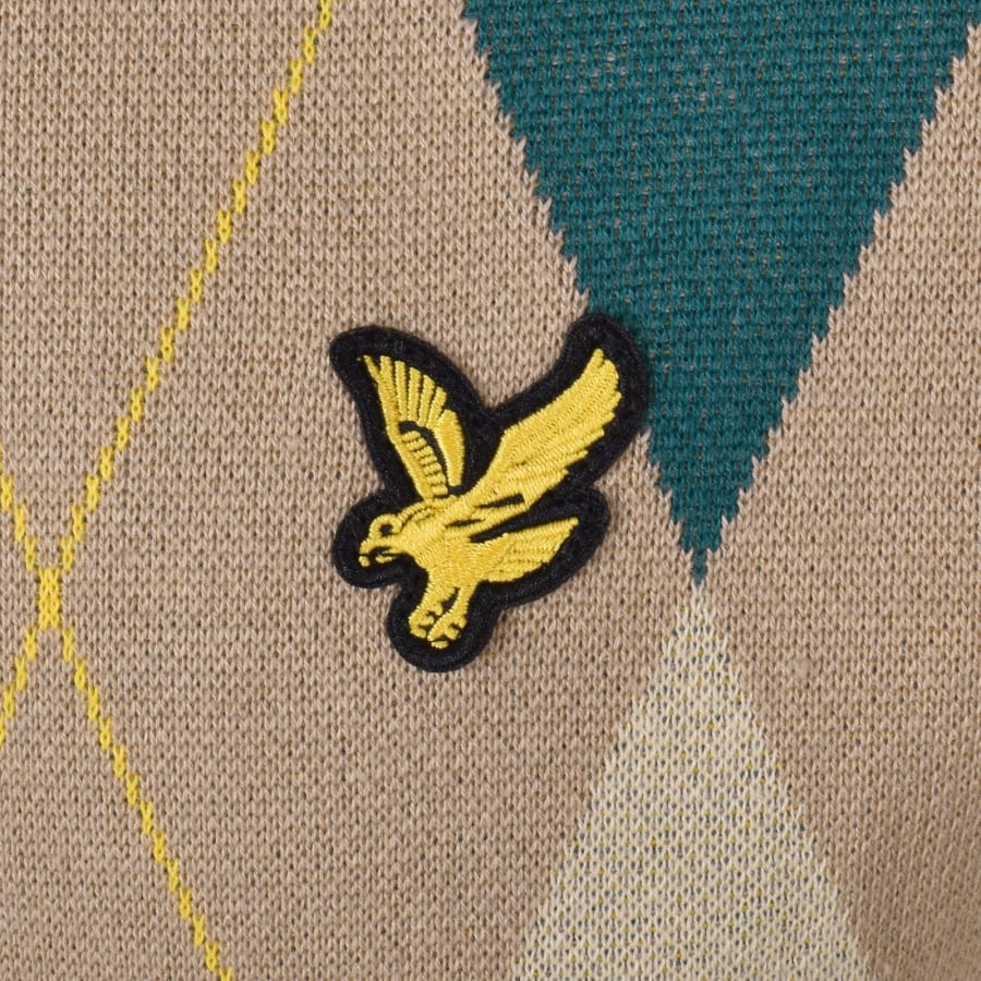 Image number 3 for Lyle And Scott Archive Polo Shirt Beige