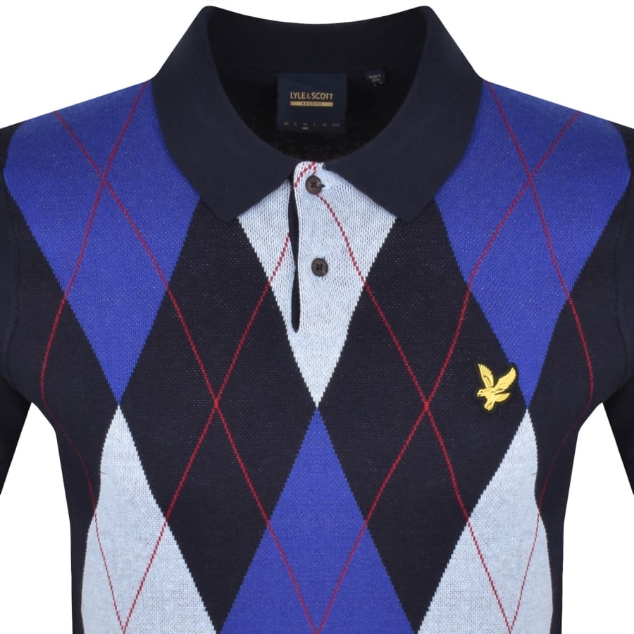 Image number 2 for Lyle And Scott Archive Polo Shirt Navy