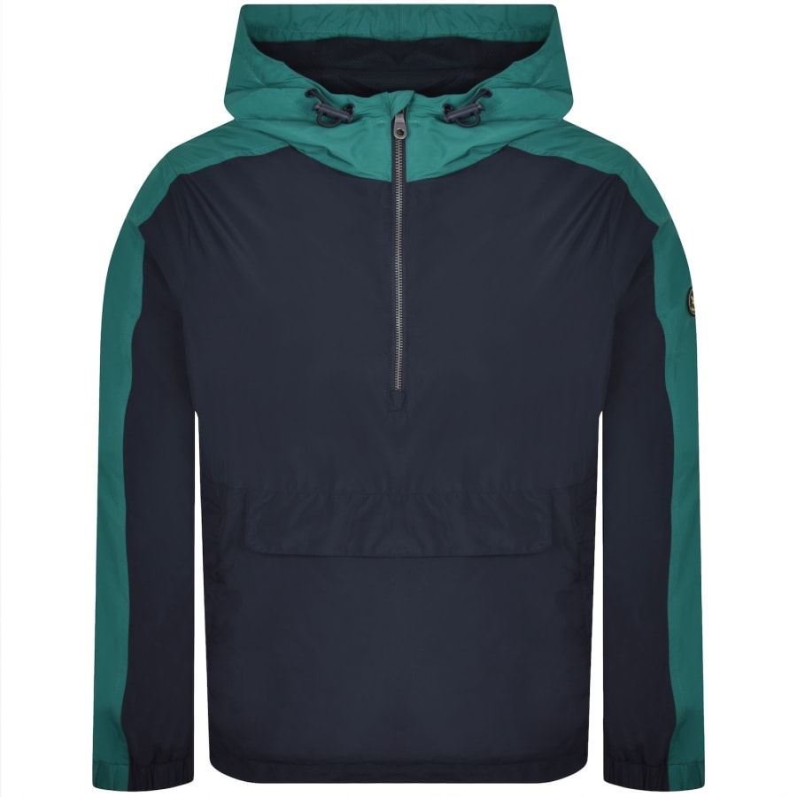 Image number 2 for Lyle And Scott Archive Anorak Jacket Navy
