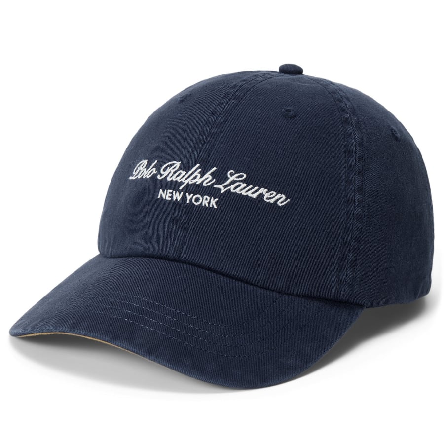 Image number 2 for Ralph Lauren Classic Sport Baseball Cap Navy