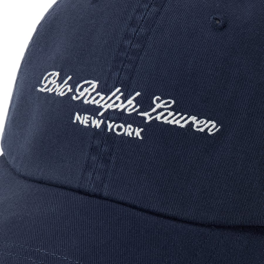 Image number 5 for Ralph Lauren Classic Sport Baseball Cap Navy