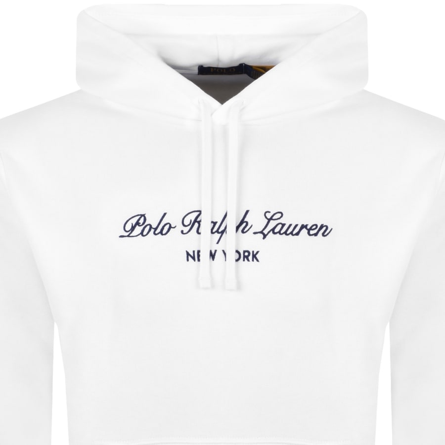 Image number 2 for Ralph Lauren Pullover Hoodie White