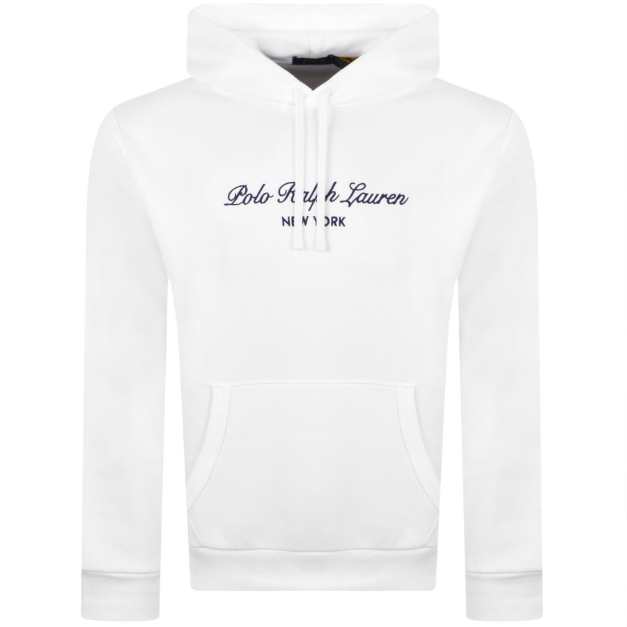 Image number 1 for Ralph Lauren Pullover Hoodie White