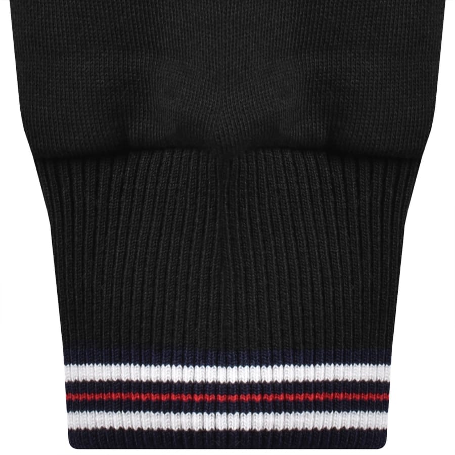 Image number 5 for Fila Quarter Zip Ramy 2 Sweatshirt Black