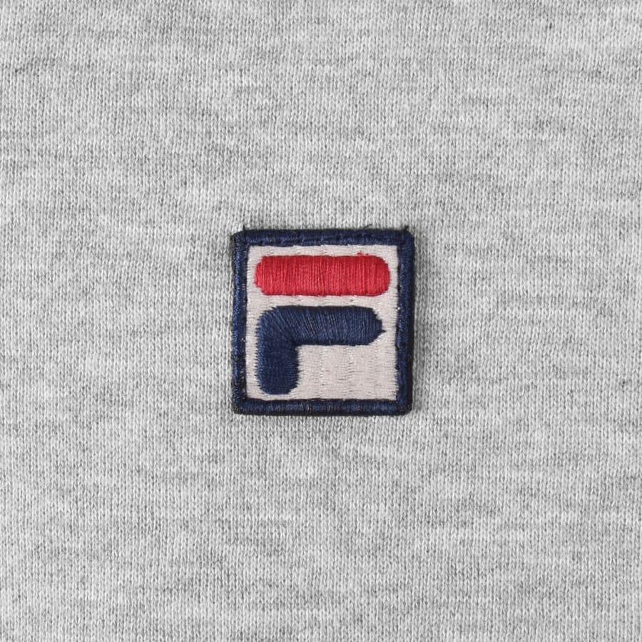 Image number 3 for Fila Vintage Quarter Zip Ramy Sweatshirt Grey