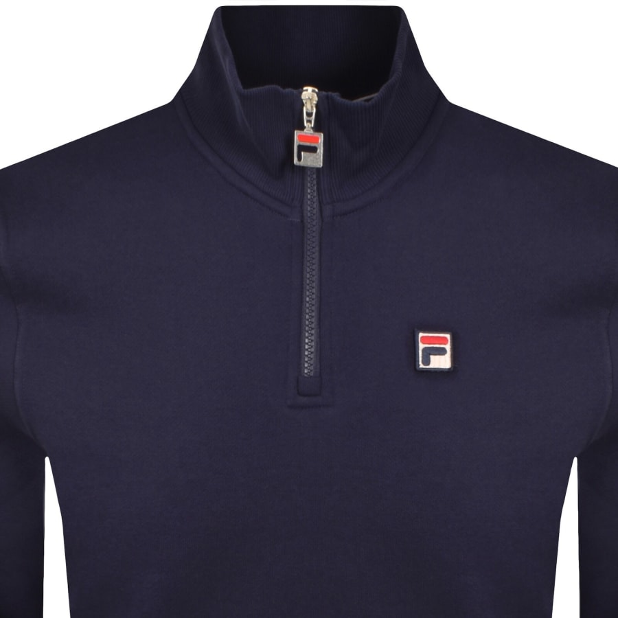 Image number 2 for Fila Quarter Zip Ramy 2 Sweatshirt Fila Navy