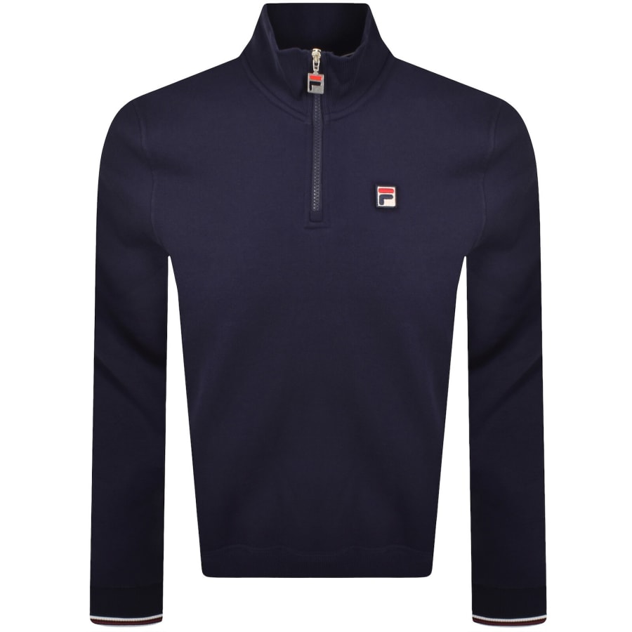 Image number 1 for Fila Quarter Zip Ramy 2 Sweatshirt Fila Navy