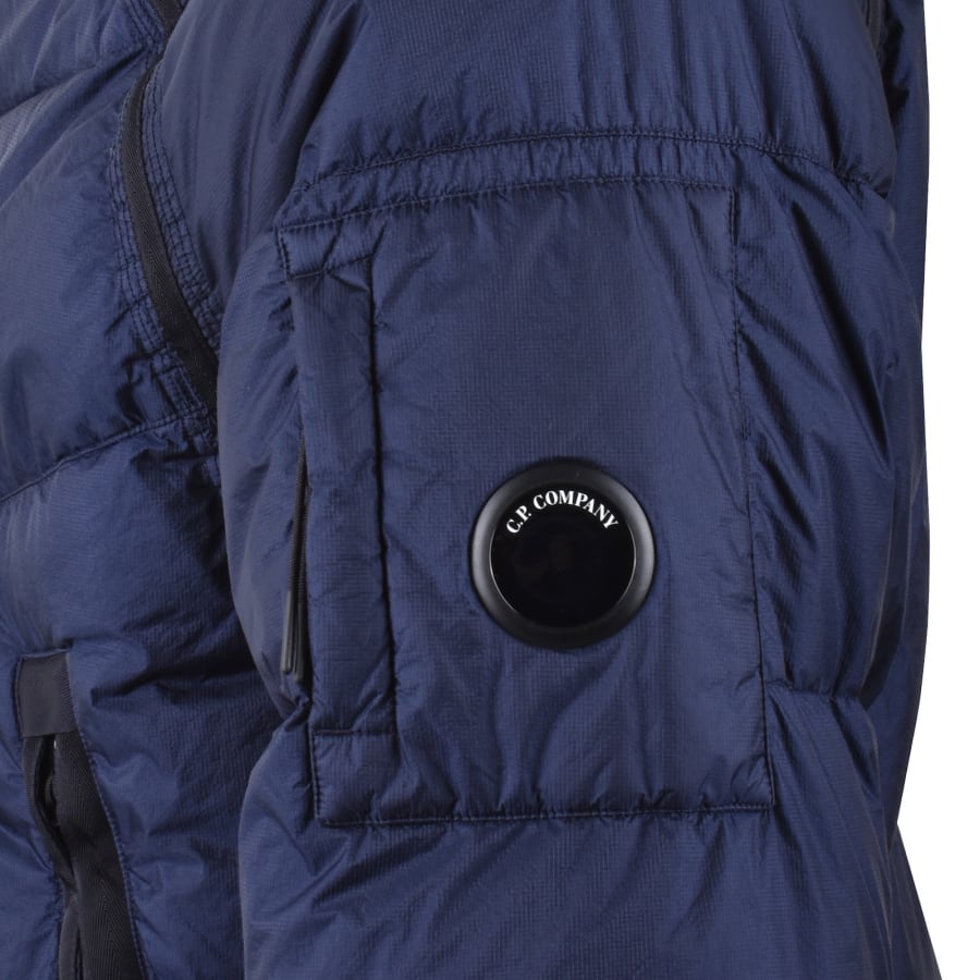 Image number 4 for CP Company Down Shield Jacket Navy