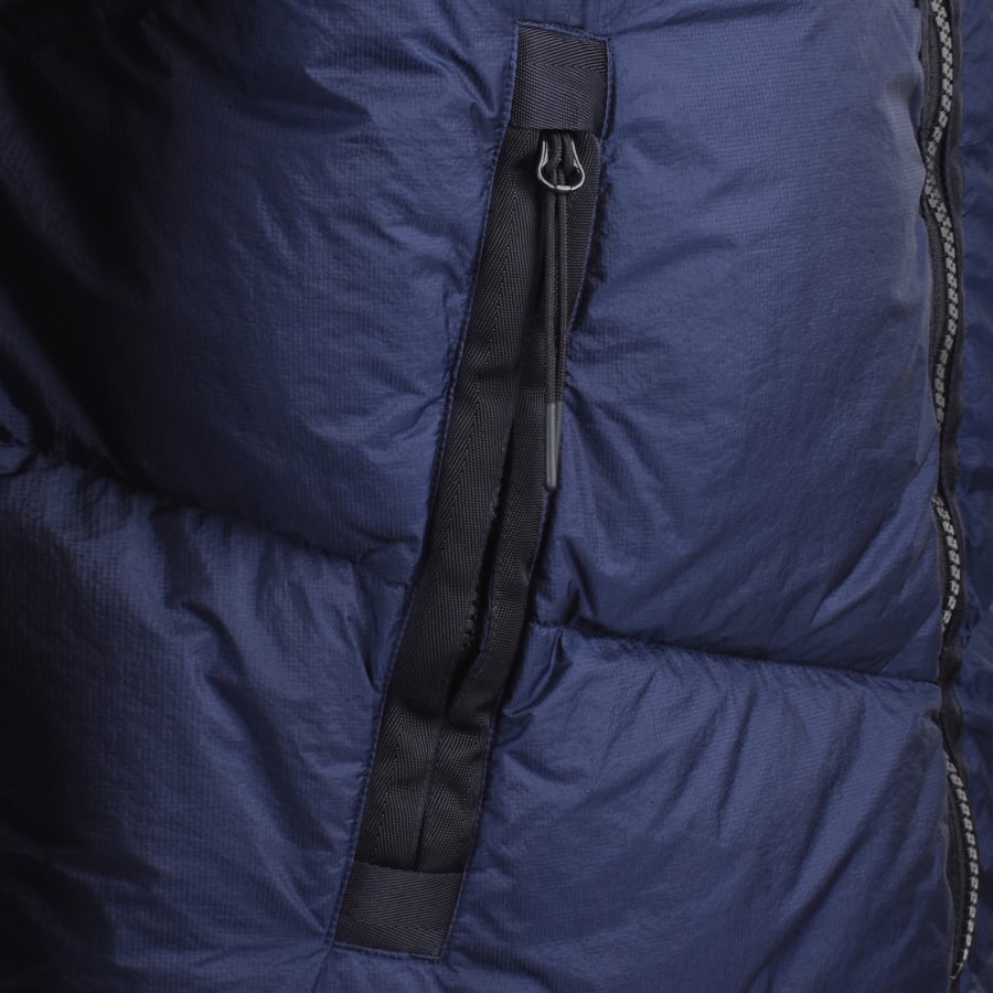 Image number 5 for CP Company Down Shield Jacket Navy