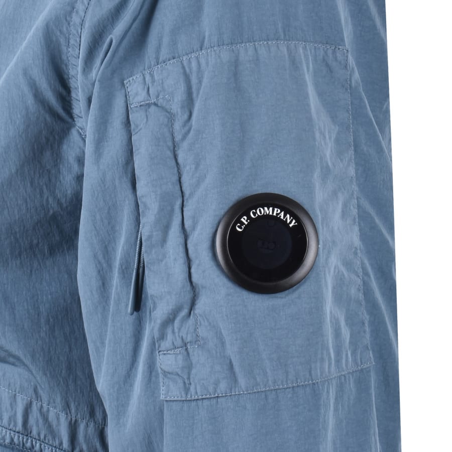 Image number 3 for CP Company Chrome-R Goggle Jacket Blue