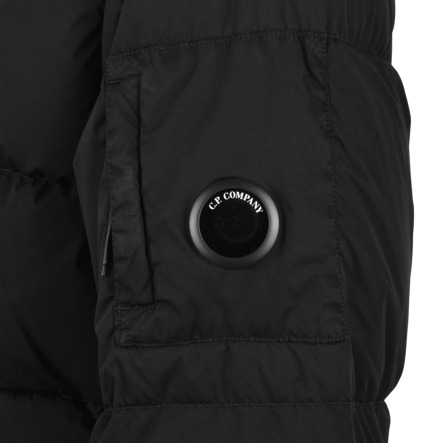 Image number 4 for CP Company Nycra-R Long Down Jacket Black