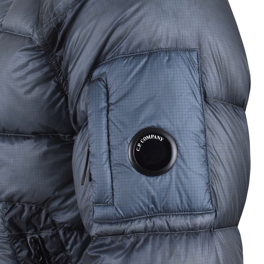 Image number 3 for CP Company Duck Down Shell Jacket Orion Blue