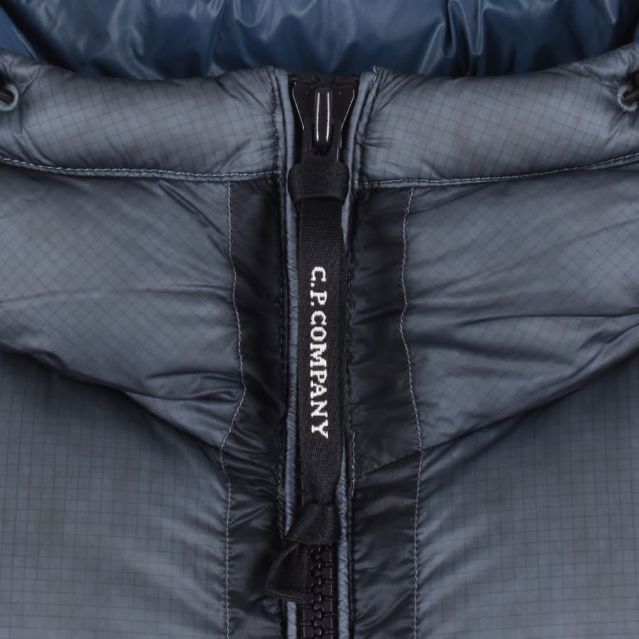 Image number 4 for CP Company Duck Down Shell Jacket Orion Blue