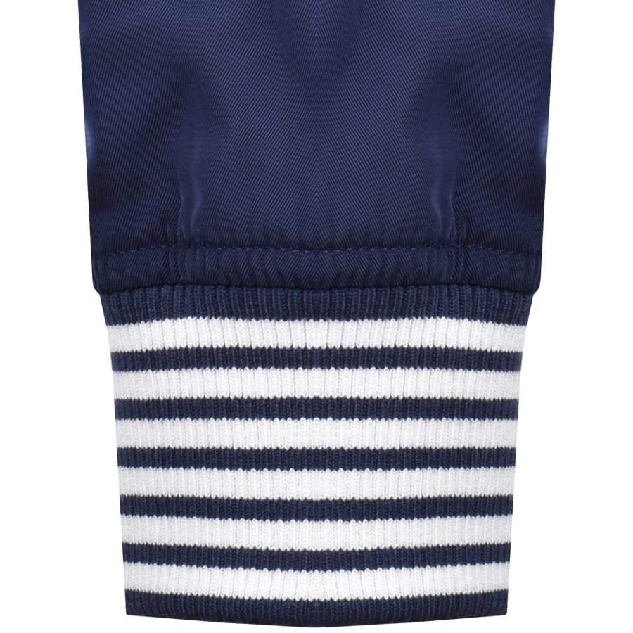 Image number 5 for Fila Badrick Bomber Track Top Navy