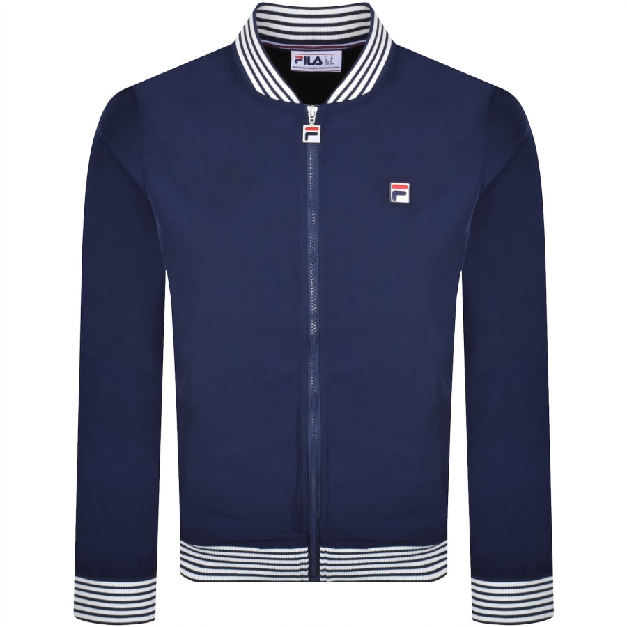 Image number 1 for Fila Badrick Bomber Track Top Navy