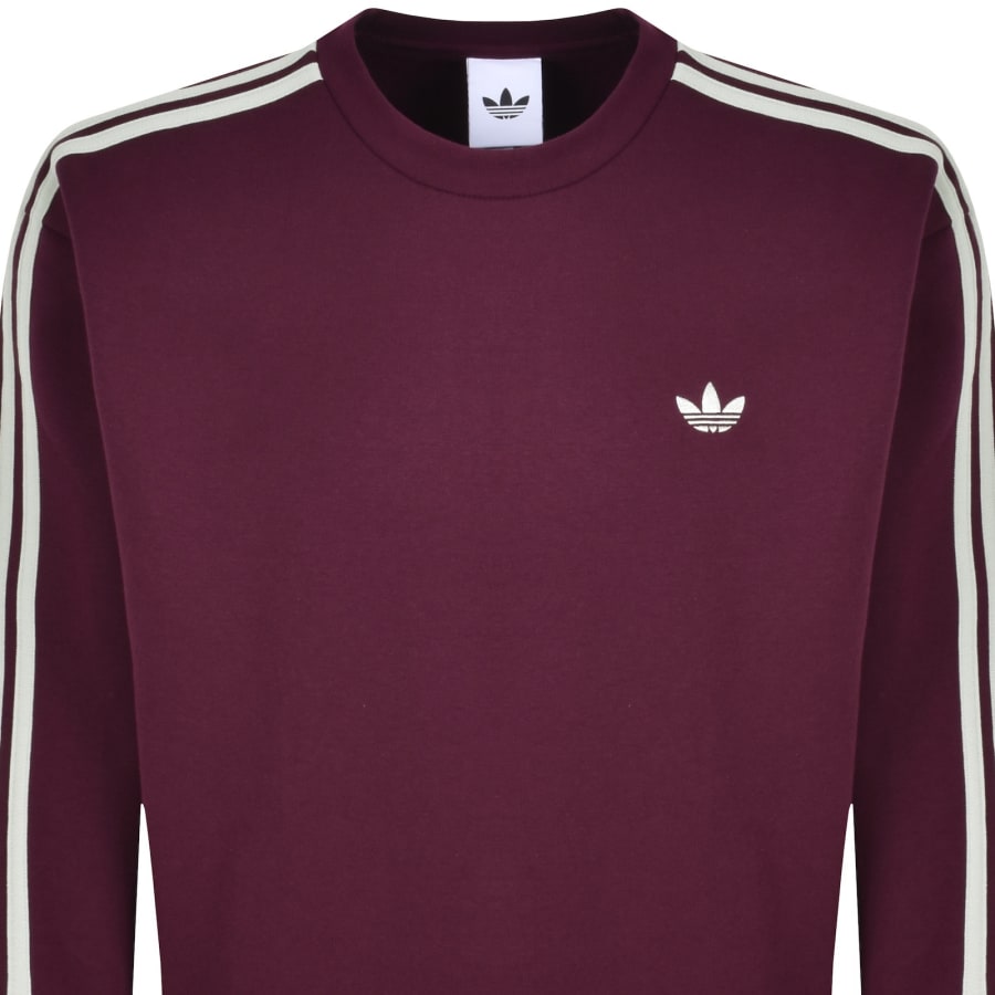 Image number 2 for adidas Originals Logo Sweatshirt Purple