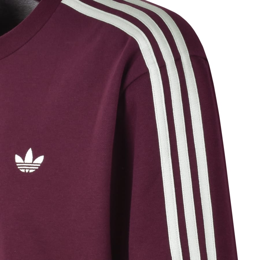 Image number 4 for adidas Originals Logo Sweatshirt Purple