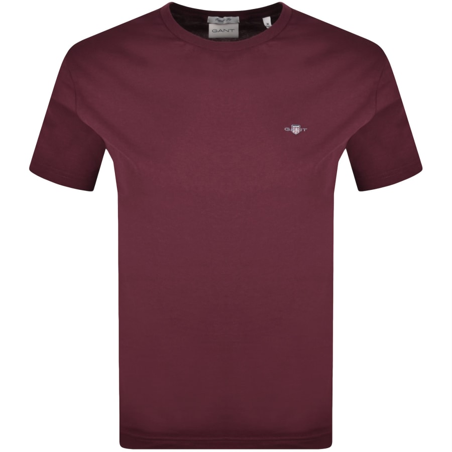 Image number 1 for Gant Regular Shield T Shirt Red