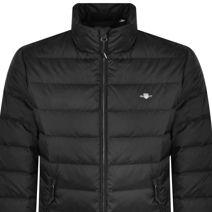 Image number 2 for Gant Light Down Jacket Black