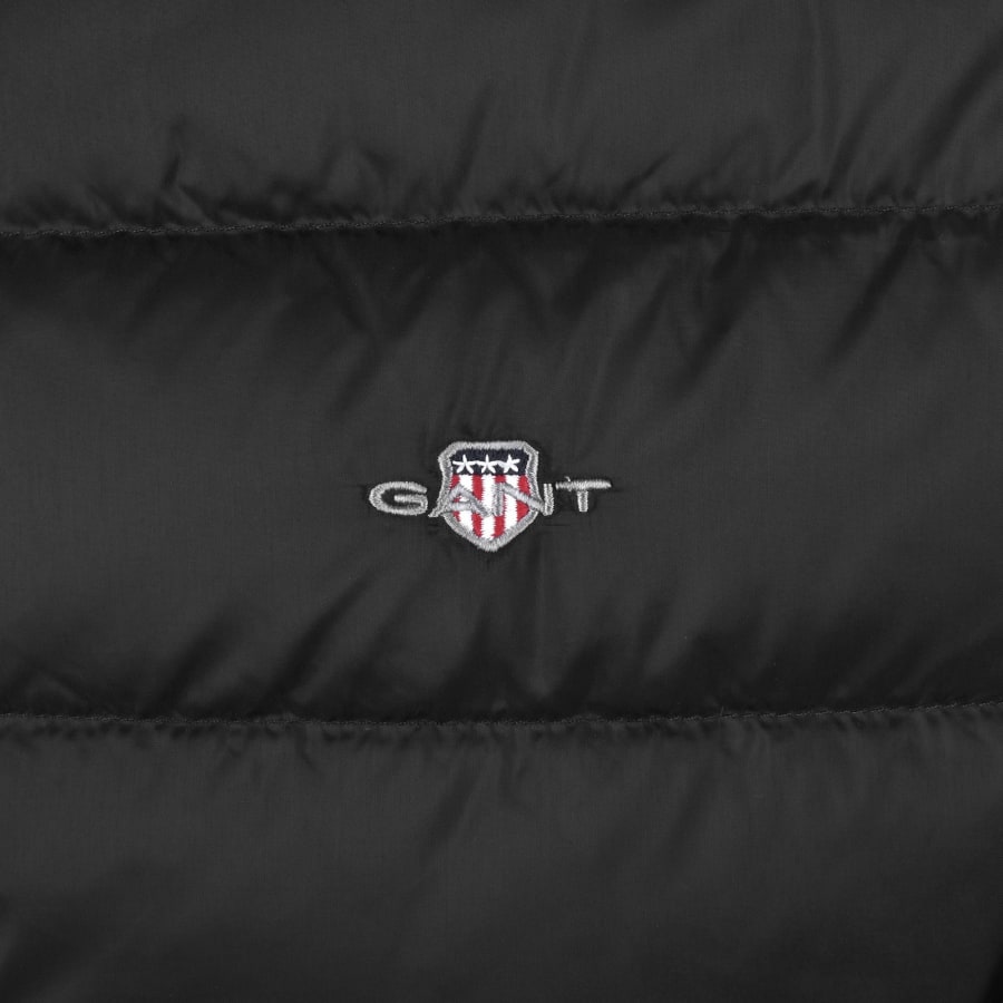 Image number 3 for Gant Light Down Jacket Black