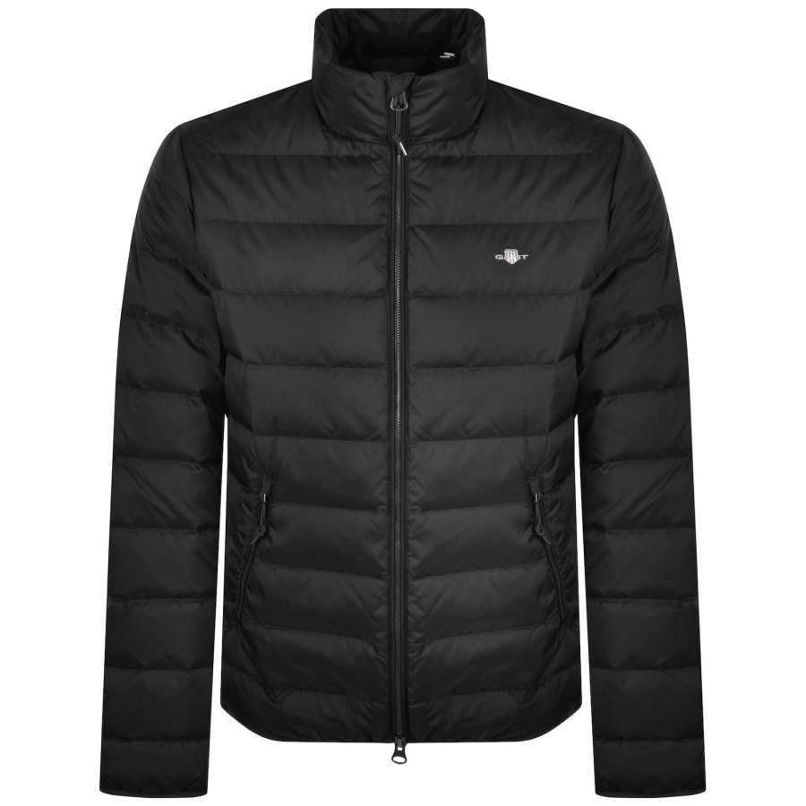 Image number 1 for Gant Light Down Jacket Black