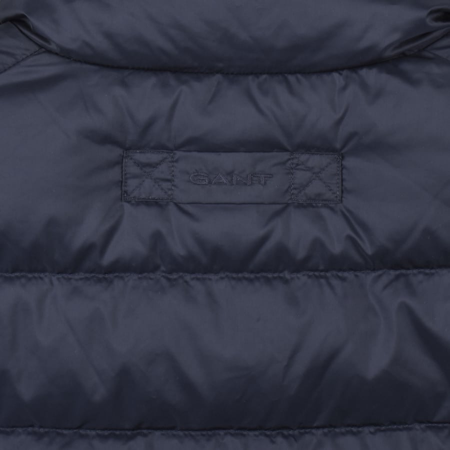 Image number 4 for Gant Light Down Jacket Evening Blue