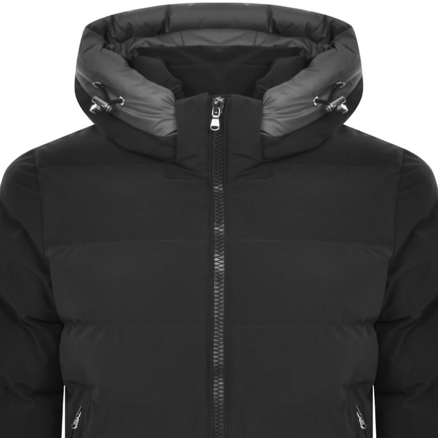 Image number 2 for Sandbanks Core Puffer Jacket Black