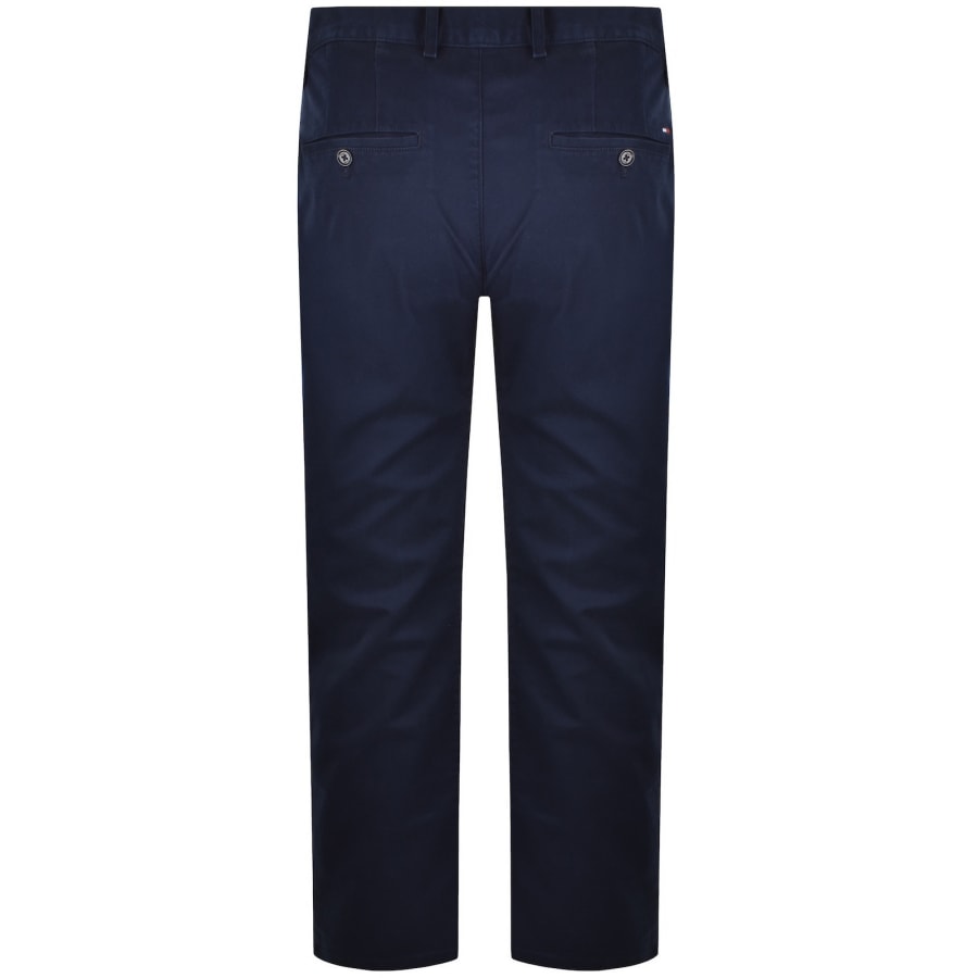 Image number 2 for Tommy Hilfiger Core Denton Twill Trousers Navy