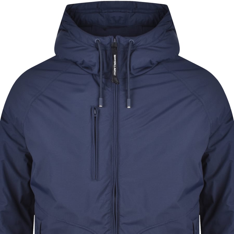 Image number 3 for Marshall Artist Louden Thermo Jacket Navy