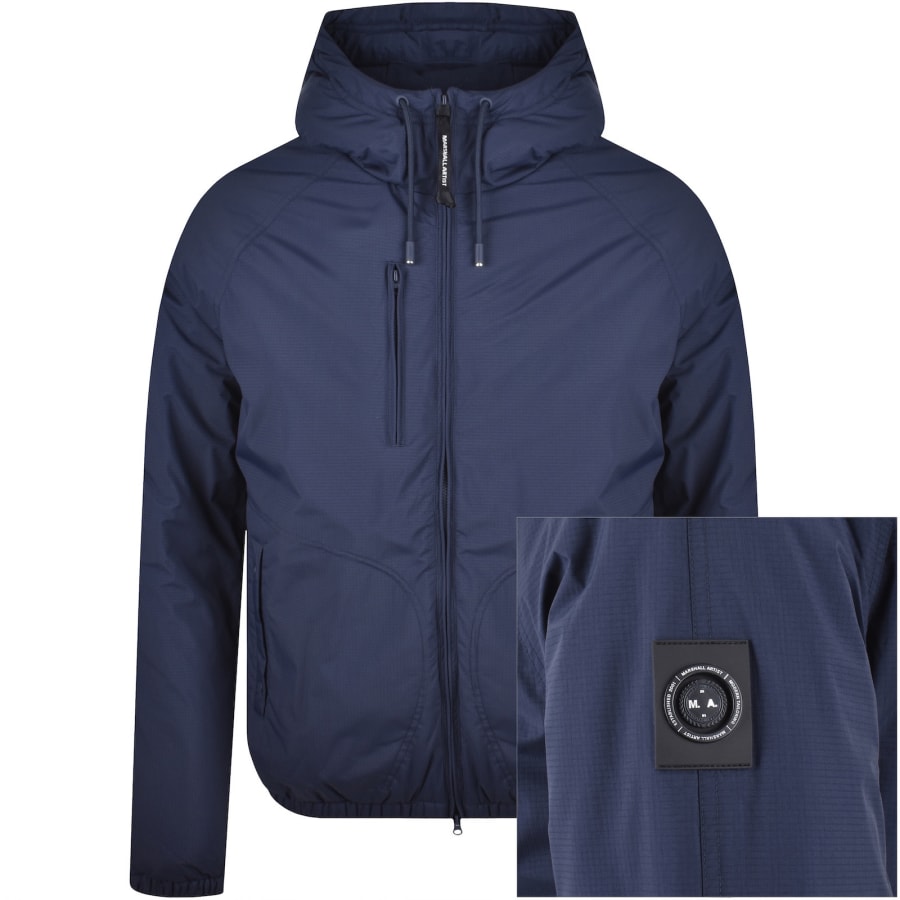 Image number 1 for Marshall Artist Louden Thermo Jacket Navy