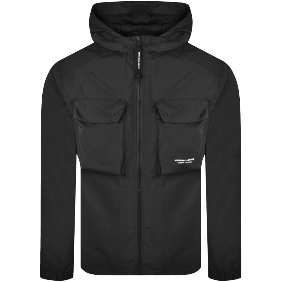 Image number 2 for Marshall Artist Centro Overshirt Black