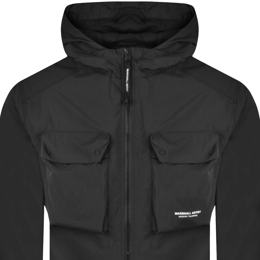 Image number 3 for Marshall Artist Centro Overshirt Black