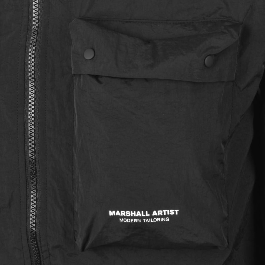 Image number 4 for Marshall Artist Centro Overshirt Black