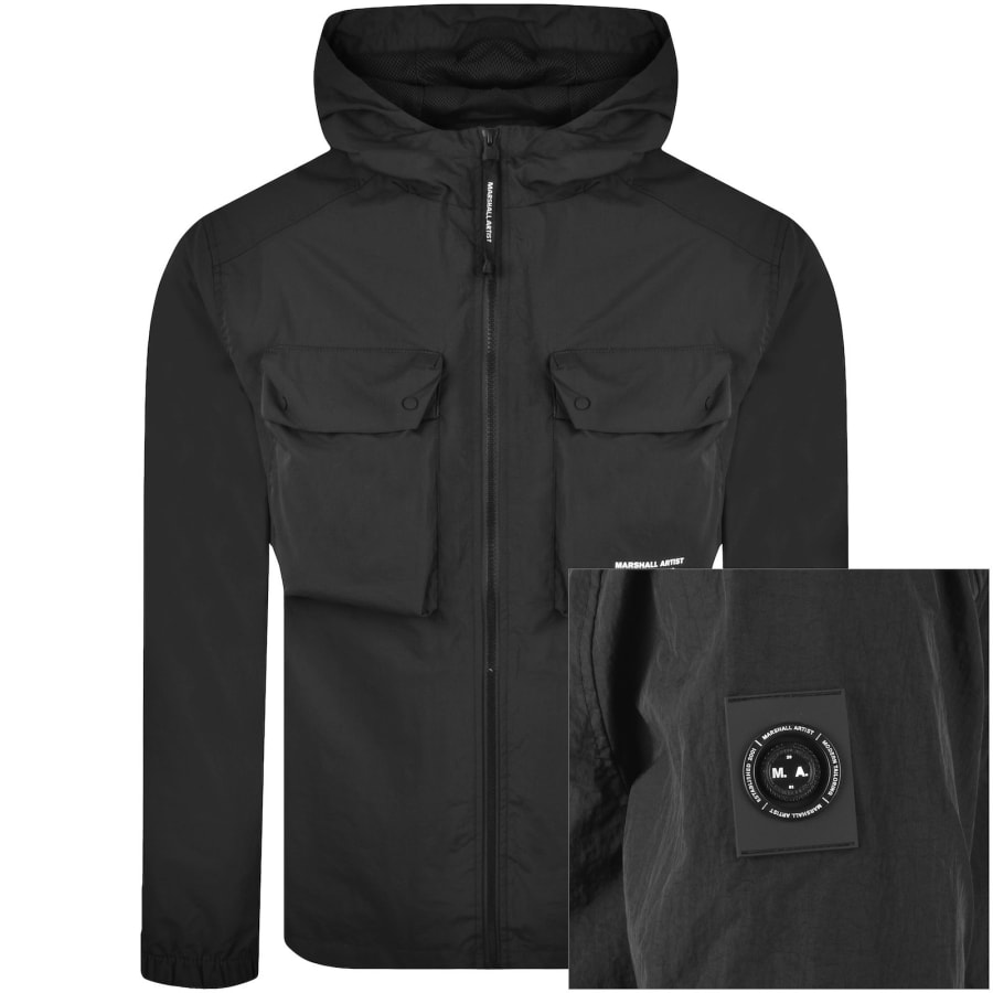 Image number 1 for Marshall Artist Centro Overshirt Black
