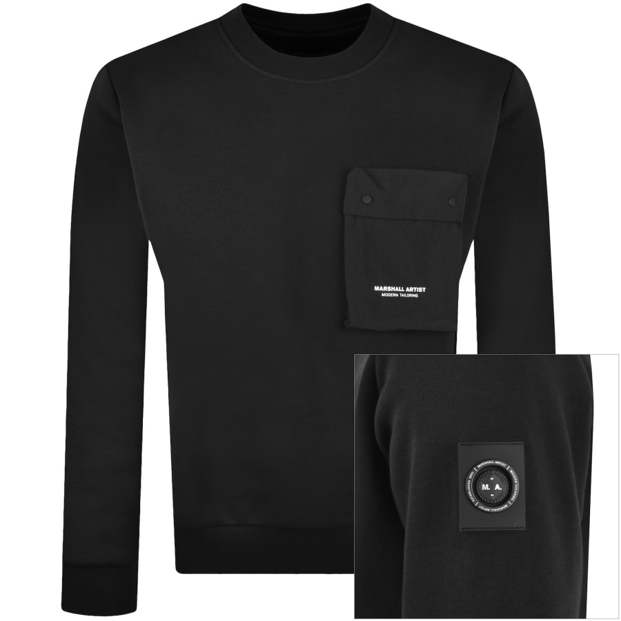 Image number 1 for Marshall Artist Centro Sweatshirt Black