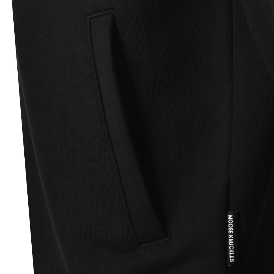 Image number 5 for Moose Knuckles Hartsfield Zip Up Hoodie Black