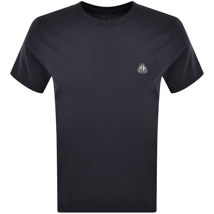 Image number 1 for Moose Knuckles Crescent T Shirt Navy