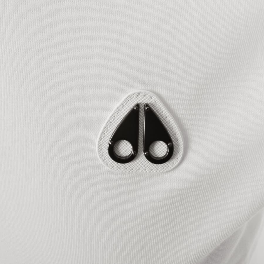 Image number 3 for Moose Knuckles Crescent T Shirt White